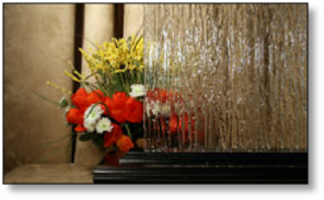 Cabinet Textured Niagara Glass
