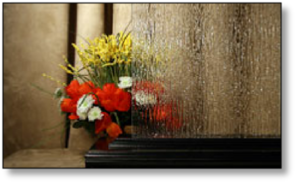 Cabinet Pattern Raindown Glass #HT-940