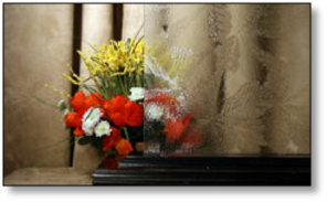 Cabinet Textured Sycamore Glass #HA-0200