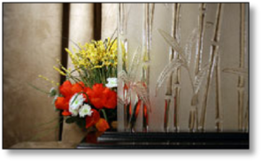 Cabinet Decorative Bamboo Frost #HG-2010