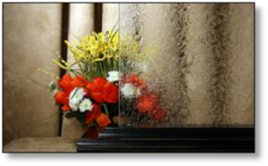 Cabinet Decorative Double Gulechip Glass