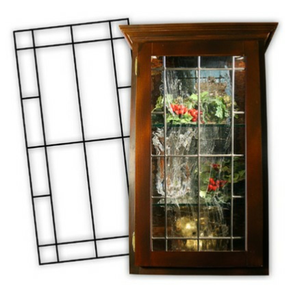 Our Leaded Glass Inserts are real leaded glass not an imitation Our Leaded Glass Inserts are real leaded glass not an imitation